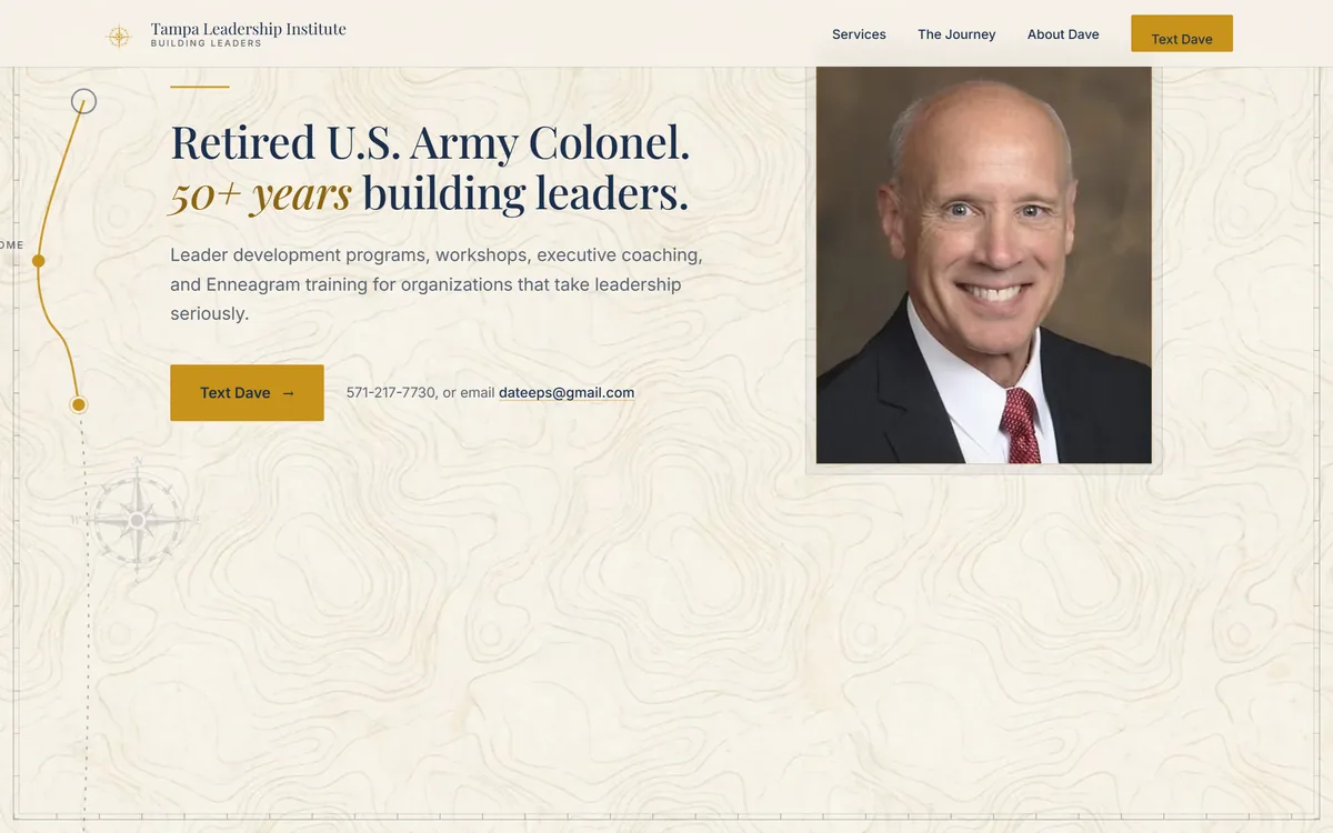 Tampa Leadership Institute website